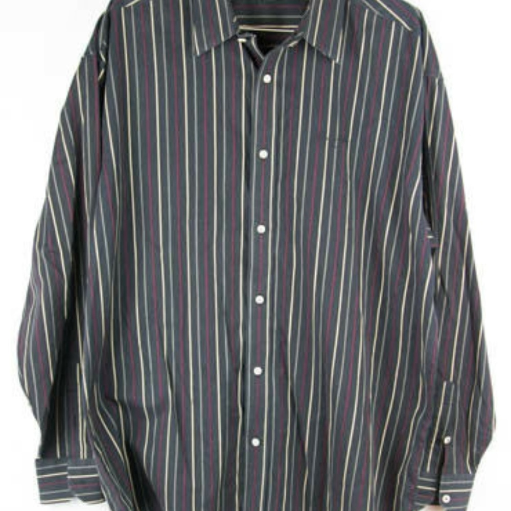 Sean John Men's Long Sleeve Button Down XXL